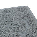 Trixie - kattenbakmat kattensilhouet pvc lichtgrijs