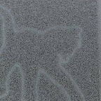 Trixie - kattenbakmat kattensilhouet pvc lichtgrijs