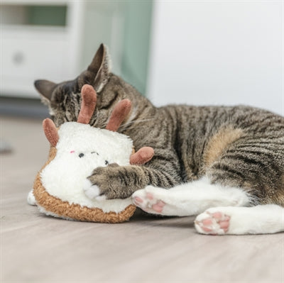 Trixie - toast xxl pluche met amerikaanse catnip