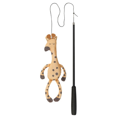 Trixie - kattenhengel telescopisch grote katten met giraffe bruin