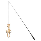 Trixie - kattenhengel telescopisch grote katten met giraffe bruin