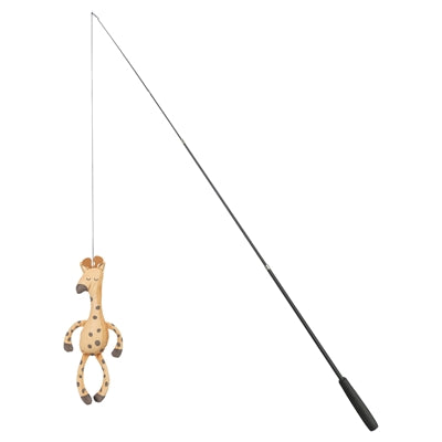Trixie - kattenhengel telescopisch grote katten met giraffe bruin