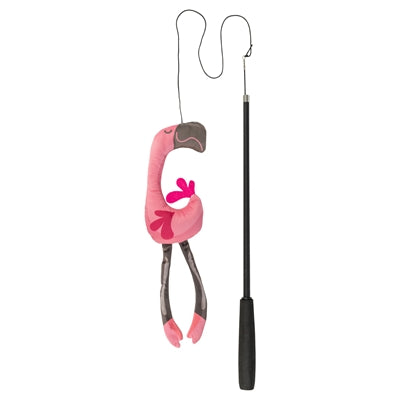 Trixie - kattenhengel telescopisch grote katten met flamingo roze