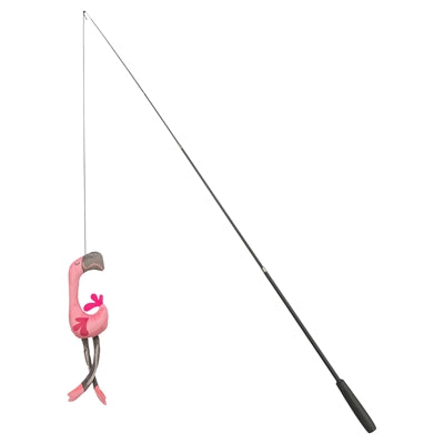 Trixie - kattenhengel telescopisch grote katten met flamingo roze