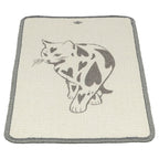 Trixie - krabmat met print taupe