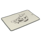Trixie - krabmat met print taupe