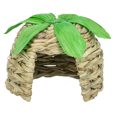 Trixie - huis gras met maisbladeren