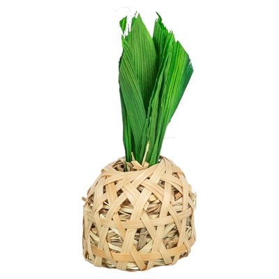 Trixie - ananas bamboe met maisbladeren en hooi