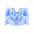 Zolux - slowfeeder / inzet stuk voor voerbak silicone blauw