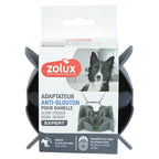 Zolux - slowfeeder / inzet stuk voor voerbak silicone grijs
