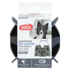 Zolux - slowfeeder / inzet stuk voor voerbak silicone grijs