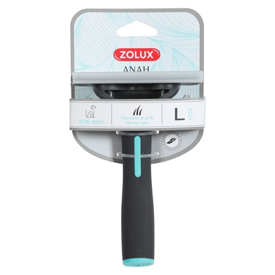 Zolux - anah carding super brush zwart / blauw