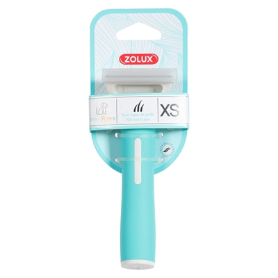 Zolux - anah carding super brush puppy blauw / wit