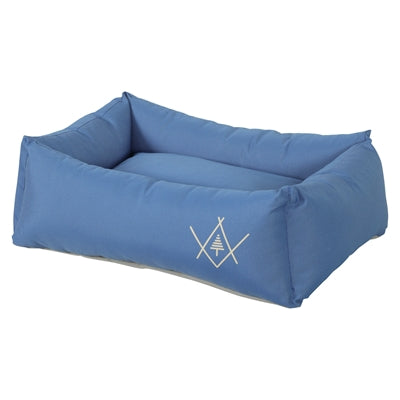 Zolux - hondenmand 4 seasons waterafstotend polyester hoekig blauw