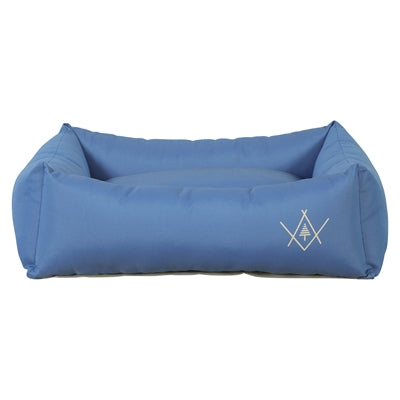 Zolux - hondenmand 4 seasons waterafstotend polyester hoekig blauw