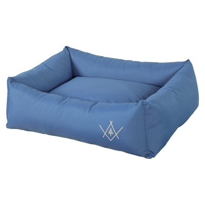 Zolux - hondenmand 4 seasons waterafstotend polyester hoekig blauw