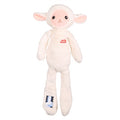 Zolux - furry farm schaap lenny pluche met touw wit