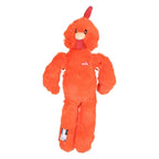 Zolux - furry farm haan brock pluche met touw oranje