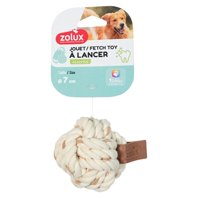 Zolux - touwbal leather touch