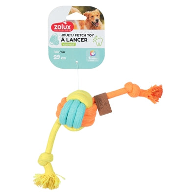 Zolux - flostouw twist met touwbal meerkleurig