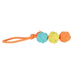 Zolux - flostouw twist met 3 touwballen meerkleurig