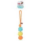Zolux - flostouw twist met 3 touwballen meerkleurig