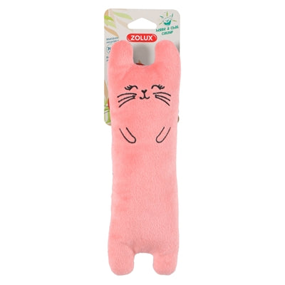 Zolux - ethicat bigcat bloemmotief roze