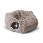 Savic - Savic snuggle tunnel / kattenmand warm grijs