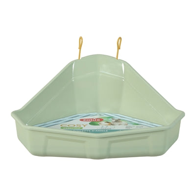 Zolux - hoektoilet knaagdier groen