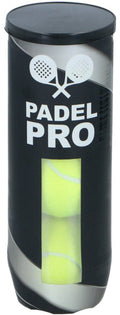Merkloos sans marque set van 3 padelballen in koker – geschikt voor padel en recreatief tennis – tennisballen voor kinderen en volwassenen – constante stuit en stevig vilt