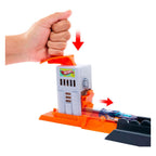 Hot wheels city gorilla aanval speelset en speelgoedauto