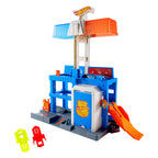 Hot wheels city centrum politietoren speelset speelset - met metalen politieauto
