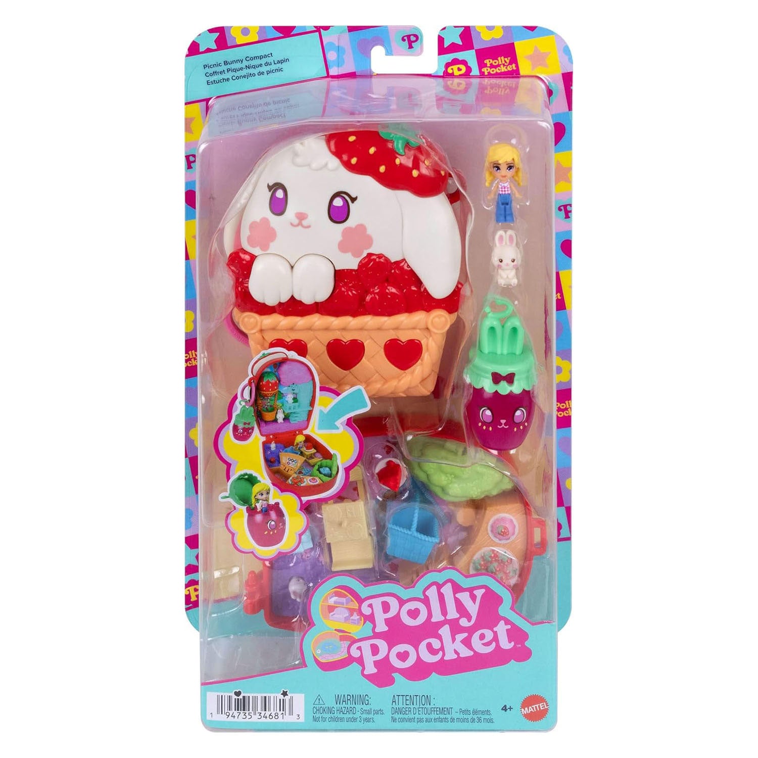 Pic - Pic Polly pocket compact speelset knick van het konijn