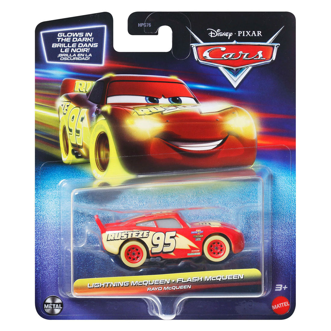 Mattel - pixar cars die-cast night racing