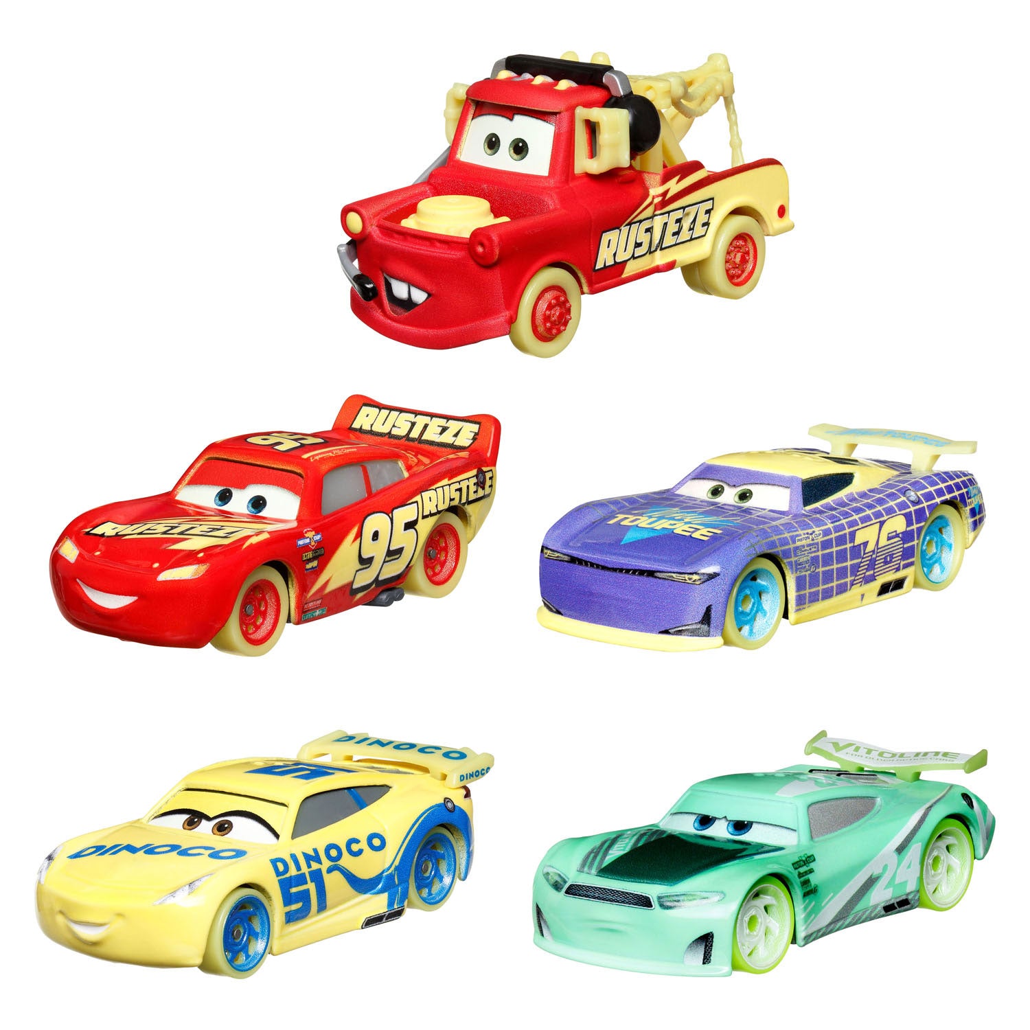 Disney - Cars glow racers