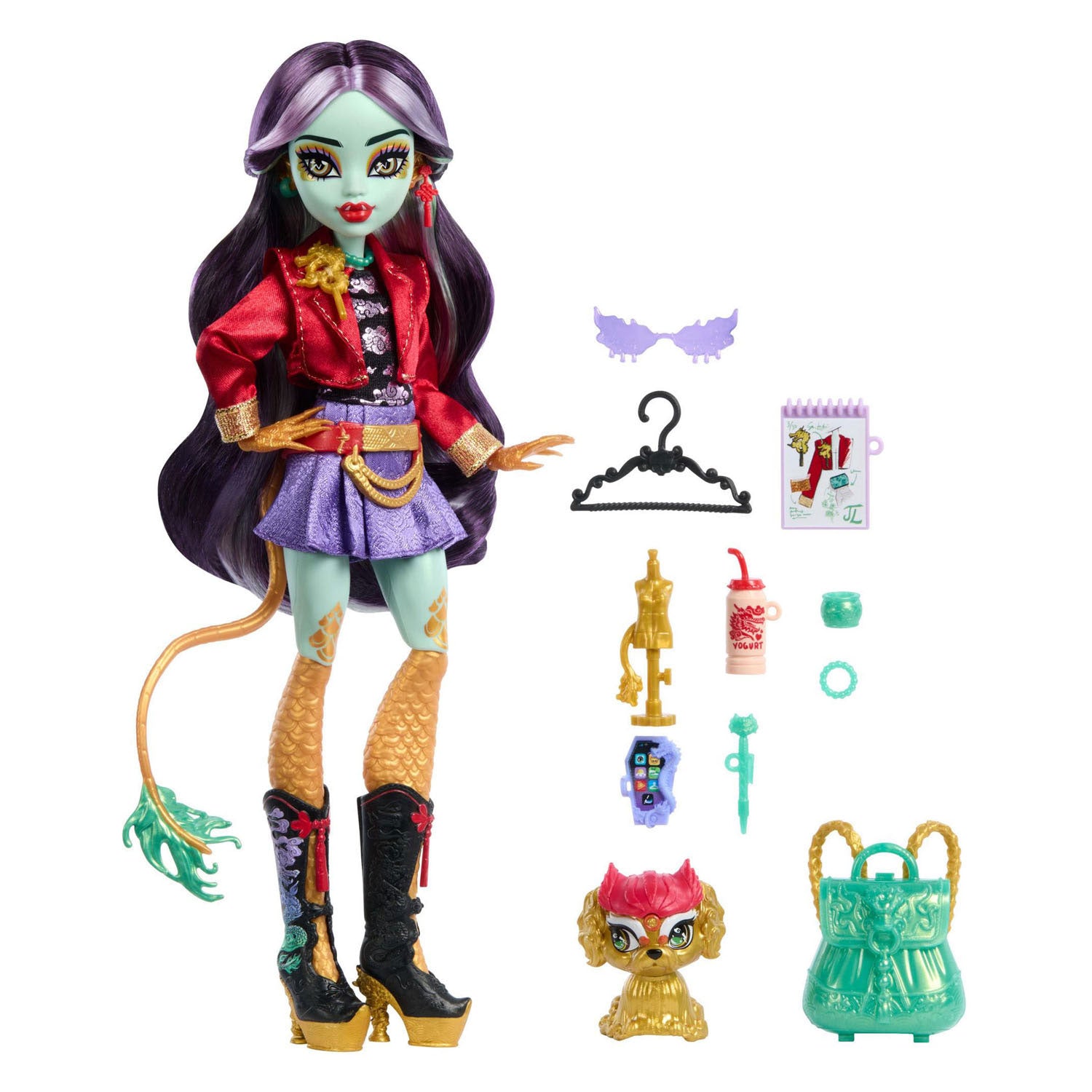Monster high jinafire long - modepop