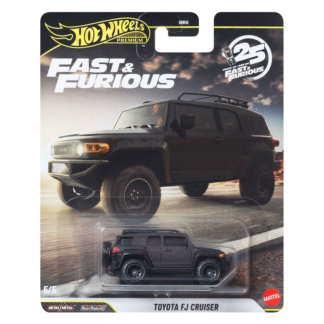 Hot Wheels - Hot wheel premium fast & furious auto - 1:64