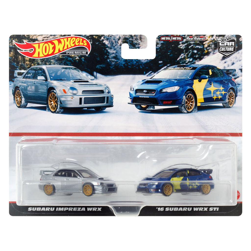 Hot Wheels - premium car culture set auto's 1:64 - 2st.