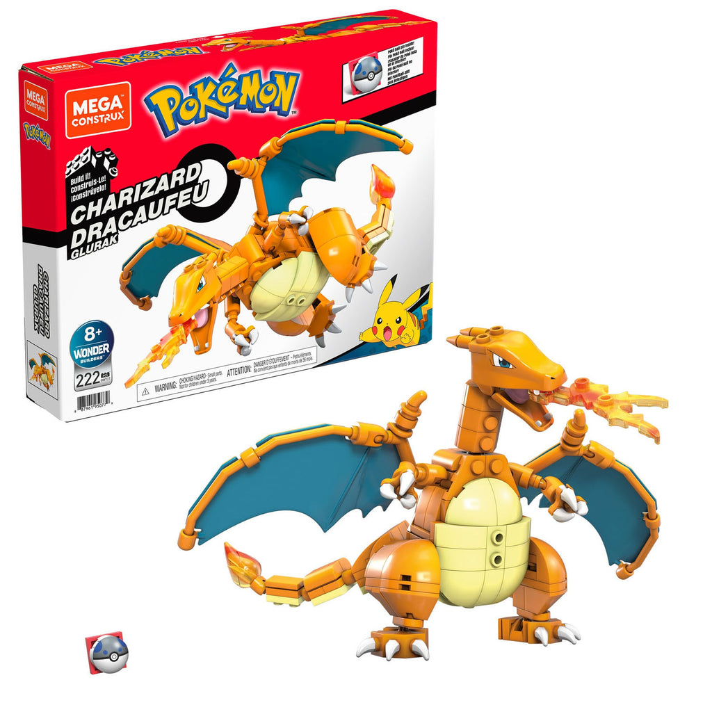 Mega construx pokémon charizard