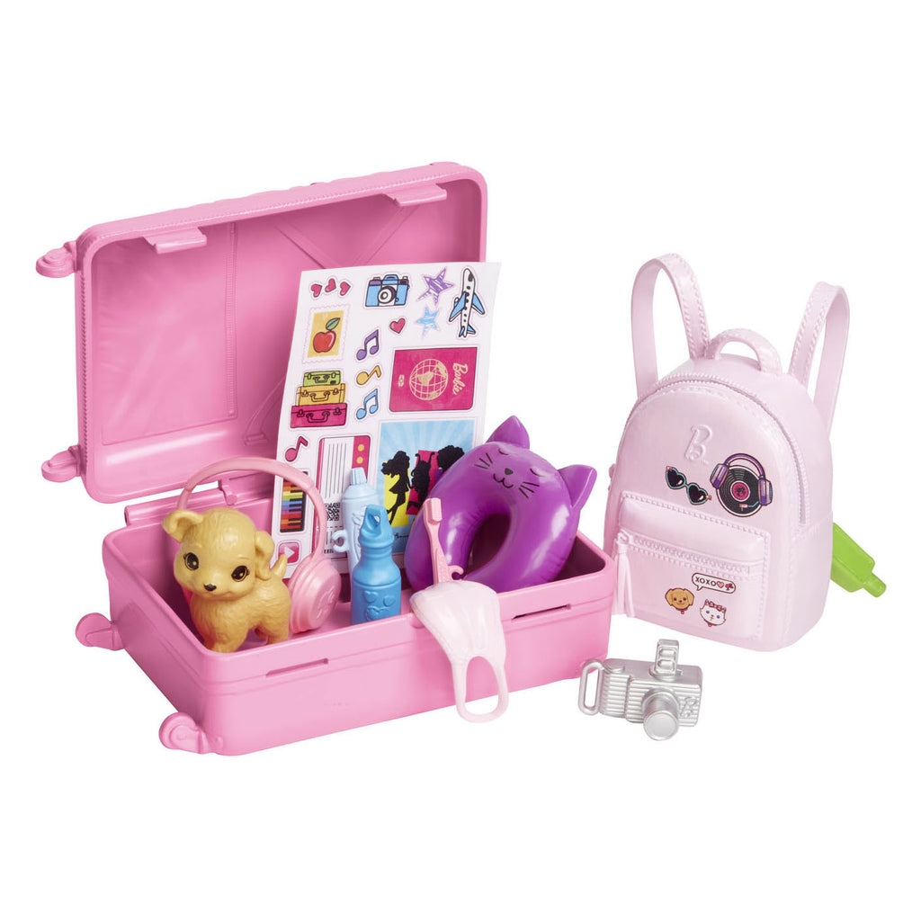 Barbie family travel doll
