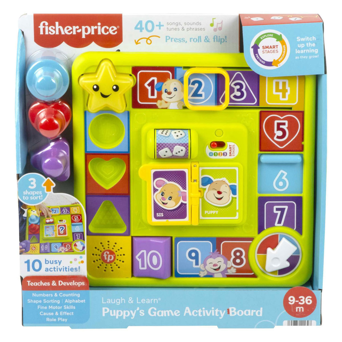 Fisher Price - Fisher Price leerplezier puppy spelletjesbord