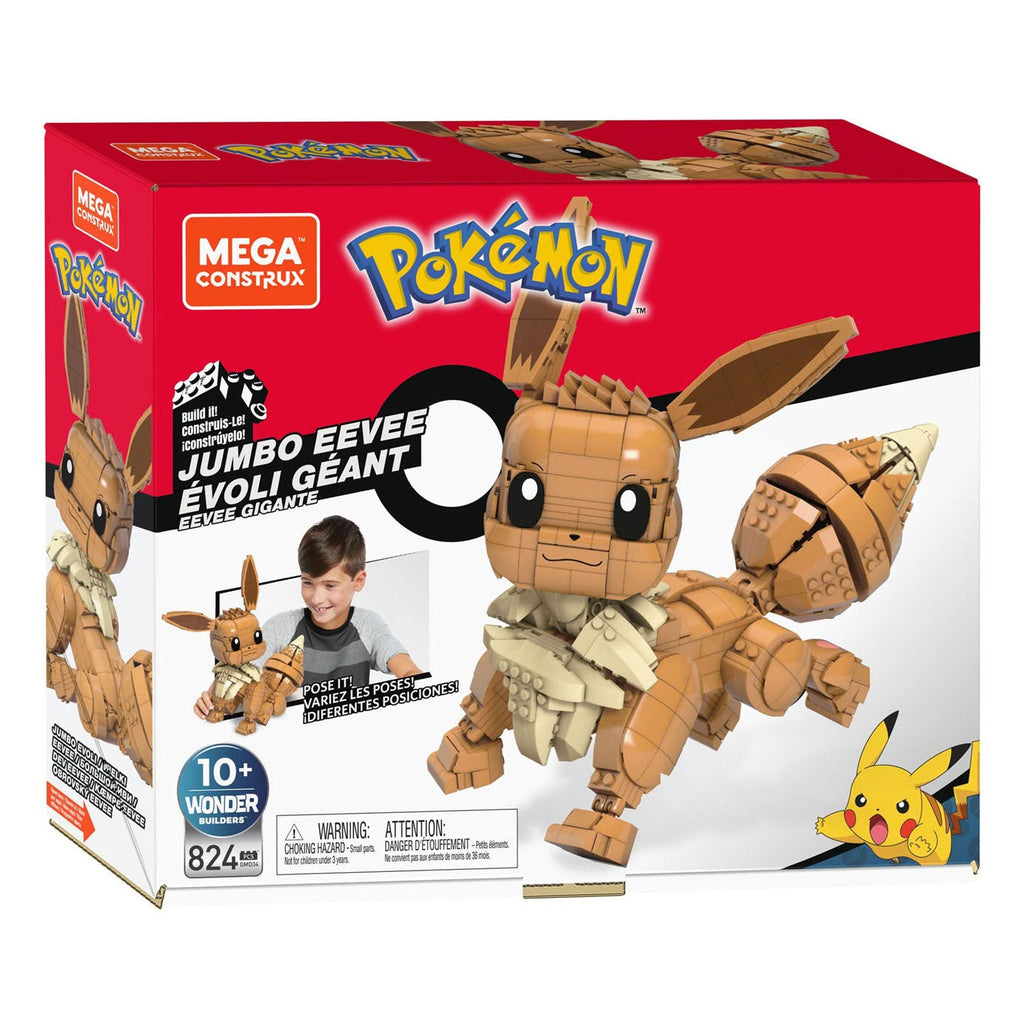 Mega construx pokémon jumbo eevee