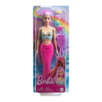 Barbie zeemeermin roze lang haar