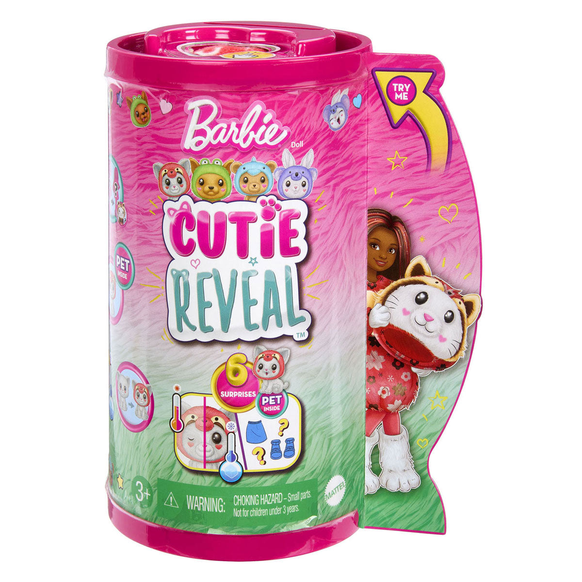 Barbie cutie reveal chelsea - costume cuties serie - kitty red panda pop
