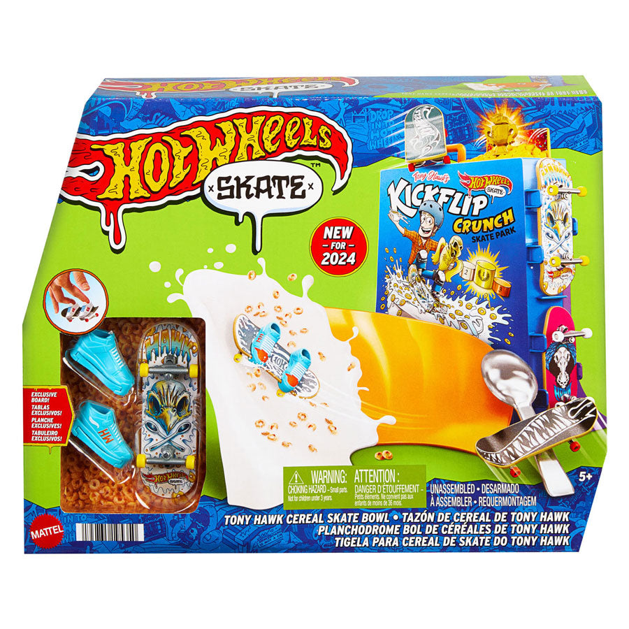Hot wheels skate tony hawk cereal skate bowl