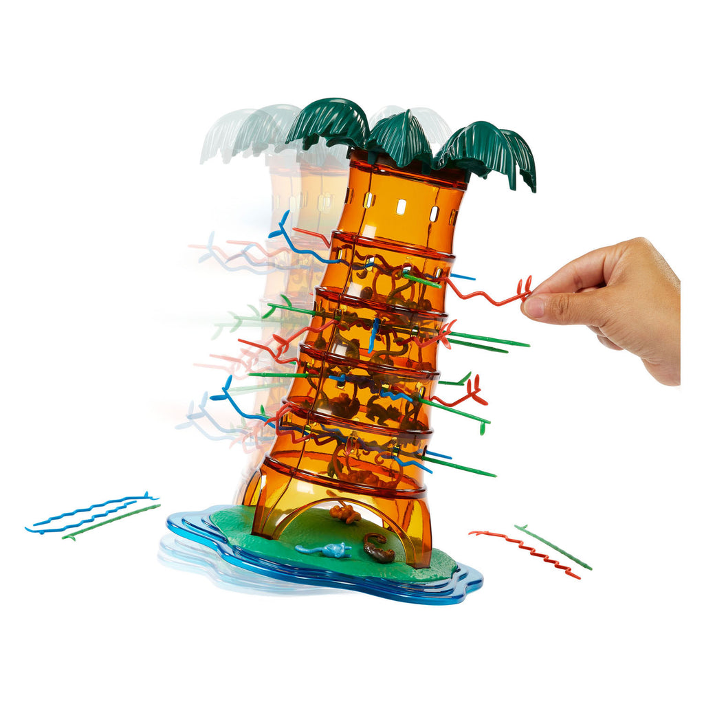 Mattel Games - Games Vallende aapjes schommelend boomfeest kinderspel
