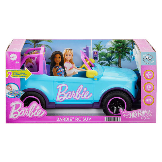 Hot wheels race barbie suv