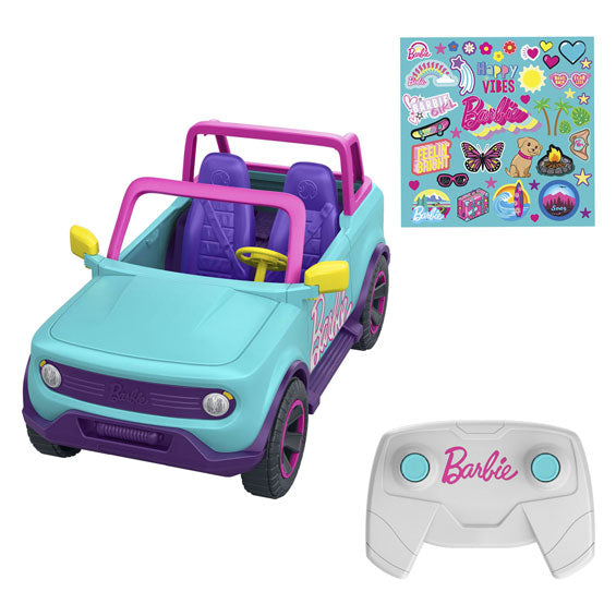 Hot wheels race barbie suv