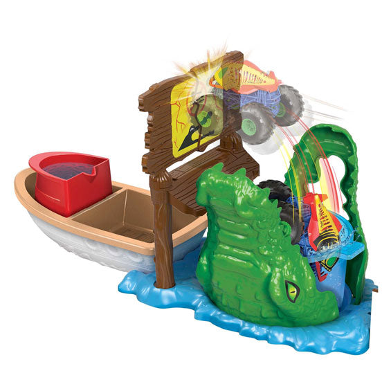 Hot wheels maat swamp chomp playset