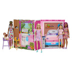 Mattel - Barbie vakantiehuis met modepop speelset